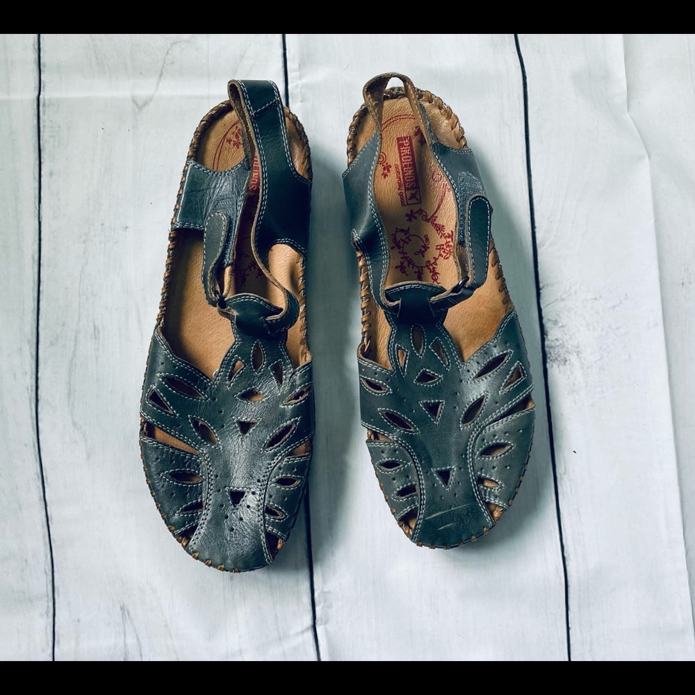 Pikolinos P. Vallarta Strap Blue. Size 40/9.5-10